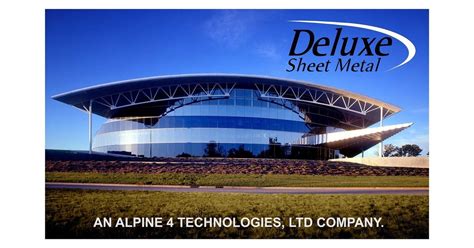 deluxe sheet metal inc|Alpine 4 Technologies, Ltd. (ALPP) Reveals its Latest .